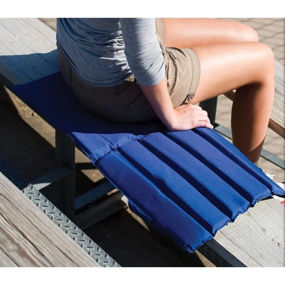 Coleman® Portable Stadium Seat Cushion with Backrest, Blue
